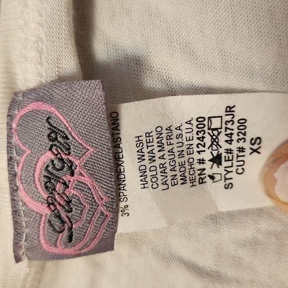 TIE I'm back top sz. Xs - Picture 3 of 3